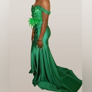 Custom Elegant Formal Evening Gown